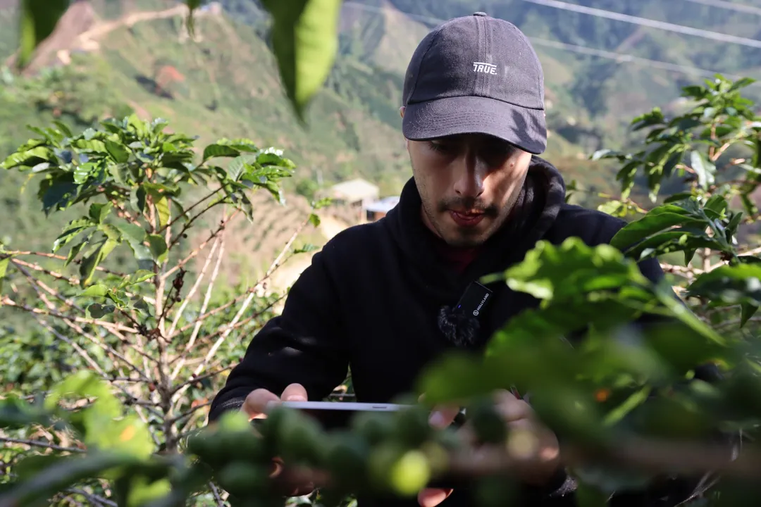 Observación del territorio durante una producción audiovisual